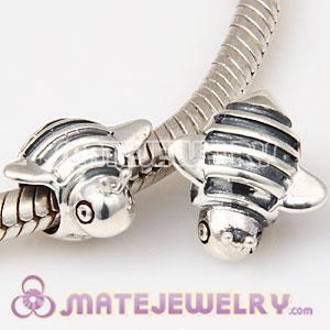 925 Sterling Silver European Bee Charms Beads