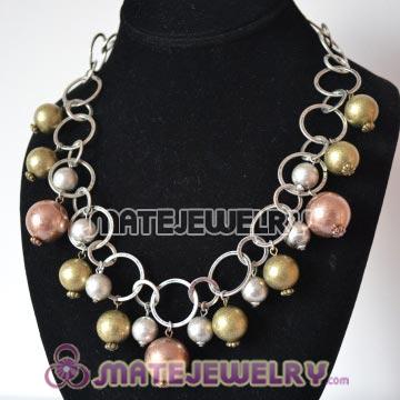 Beaded Bubble Bib Costume Jewelry Necklace Wholesale