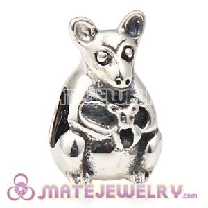 European style kangaroo mother enclasp wallaby Charms