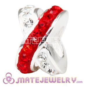 Wholesale 925 Sterling Silver Treasured Charm Beads With Austrian Crystal 