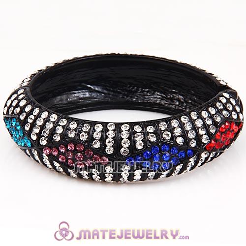 2013 Fashion Hip Hop Pave Crystal Alloy Bracelet Bangle