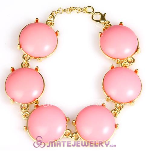 Wholesale Lollies Pink Mini Bubble Bead Bracelets