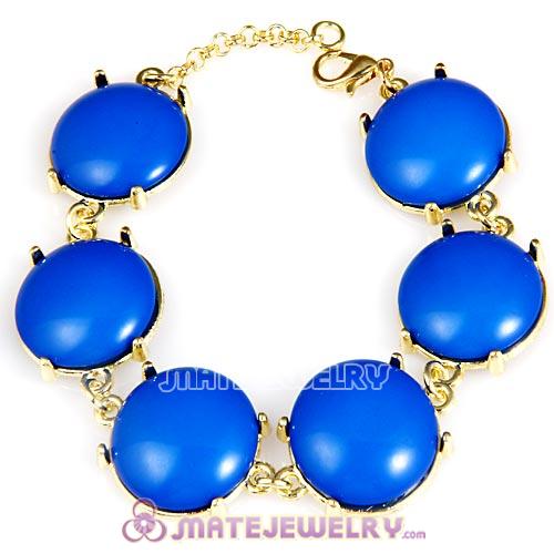 Wholesale Lollies Dark Blue Mini Bubble Bead Bracelets