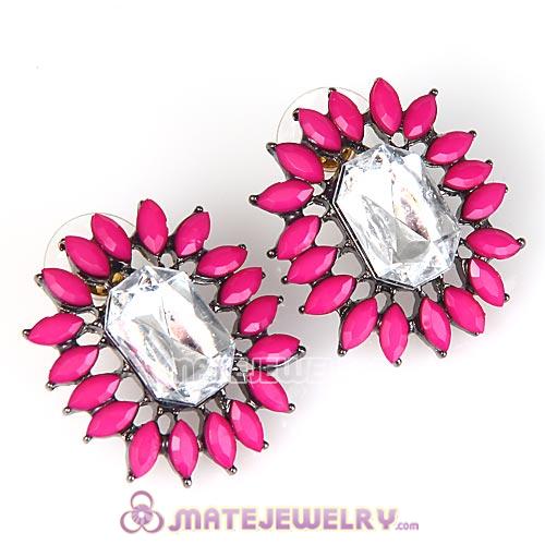 2013 Design Lollies Roseo Crystal Stud Earrings Wholesale