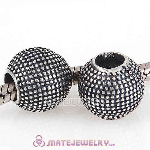 European Style Sterling Silver Nepal Beads