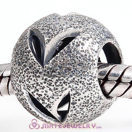 Wholesale Antique Sterling Silver European Ball Beads