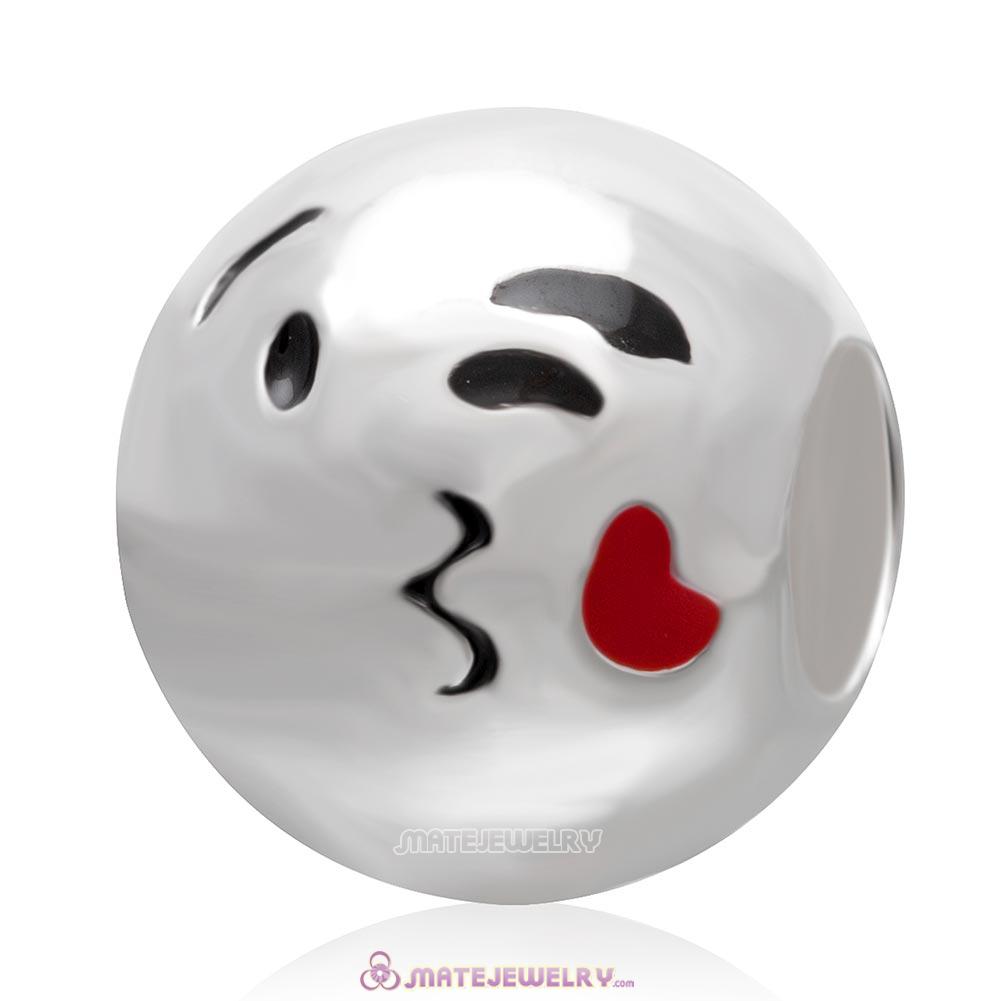 Kiss Love Face Charm QQ Emoji Beads