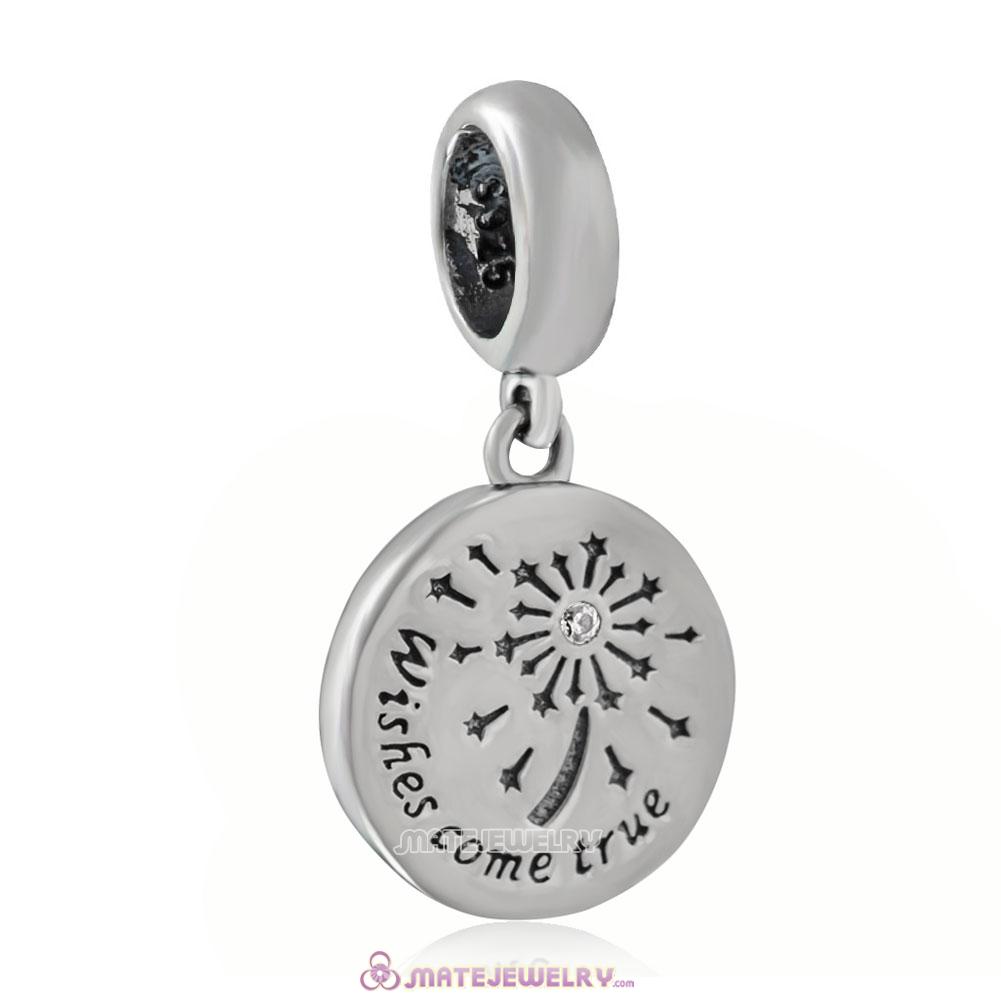 925 Sterling Silver Wishing Fireworks Charm
