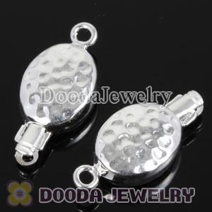 Fishhook Pearl Clasp Oval 10.7*22.4mm Sterling Silver