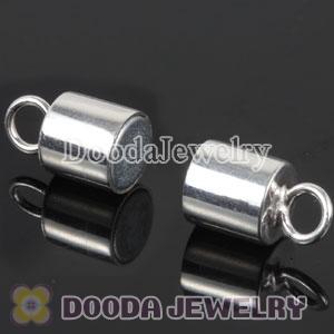 Sterling Silver Cylinder Magnetic Clasp 6.5mm