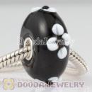 10X20mm Large Murano Glass Pendant Beads sterling silver core European Compatible