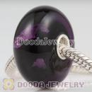 10X20mm Large Murano Glass Pendant Beads sterling silver core European Compatible