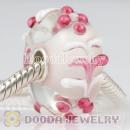 10X20mm Large Murano Glass Pendant Beads sterling silver core European Compatible