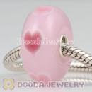 10X20mm Large Murano Glass Pendant Beads sterling silver core European Compatible