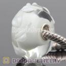 10X20mm Large Murano Glass Pendant Beads sterling silver core European Compatible