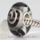 2011 new lampwork glass beads 925 sterling silver core European compatible