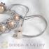 Wholesale Fashion Hand Knitted Adjustable Bracelet with Nature Freshwater Pearl