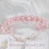 Wholesale Fashion Hand Knitted Adjustable Pink Bracelet with Nature Freshwater Pearl
