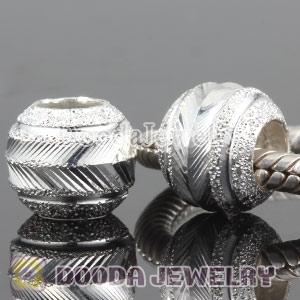 Wholesale silver plated copper beads European compatible