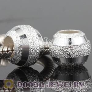 Wholesale silver plated copper beads European compatible