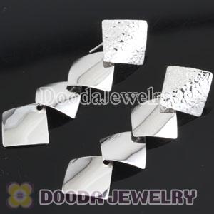 Sterling Silver Fashion Drop Earrings