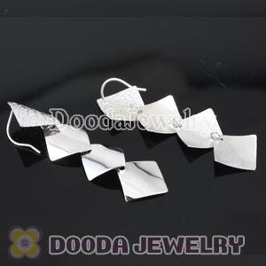 Sterling Silver Fashion Drop Earrings