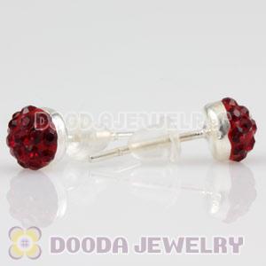 Sterling Silver Fashion CZ Stud Earrings