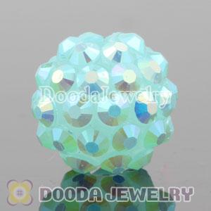 12mm Resin Pave Basketball Wives Earring Beads Wholesale