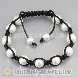 handmade Inspired Bracelet Wholesale with Silver Plated Copper Ball Beads