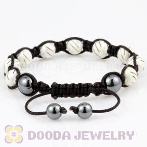 handmade Style TresorBeads Bracelets with Copper Beads and Hematite