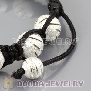 handmade Inspired Bracelet Wholesale with silver Plated Copper hollow Ball Beads