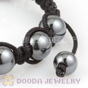 handmade Style TresorBeads Bracelets with golden Crystal and Hematite