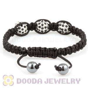 handmade Style TresorBeads Bracelet with Crystal Alloy Beads and Hematite