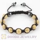 Fashion handmade handmade Style TresorBeads Bracelets with Golden beads clear Crystal and Hematite
