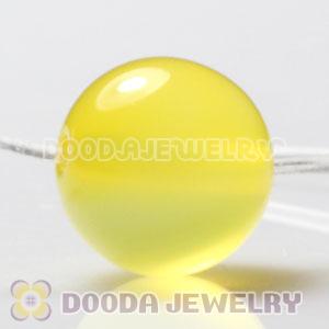 8mm handmade Style Yellow Agate Beads Wholesale