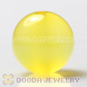 8mm handmade Style Yellow Agate Beads Wholesale