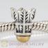 925 Sterling Silver Badminton charm Bead 