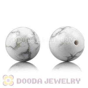 10mm handmade Style white Turquoise Beads 