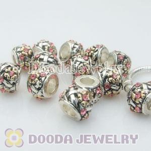 Wholesale European style silver plated beads and charms
