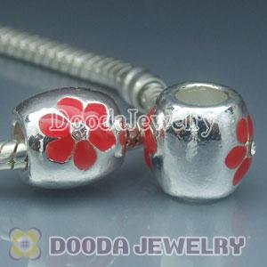 Wholesale European style silver plated beads and charms