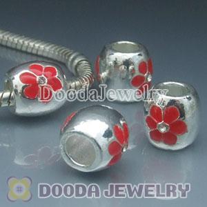 Wholesale European style silver plated beads and charms