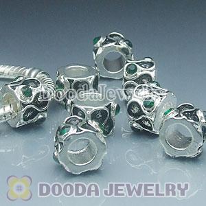Wholesale European style silver plated beads and charms