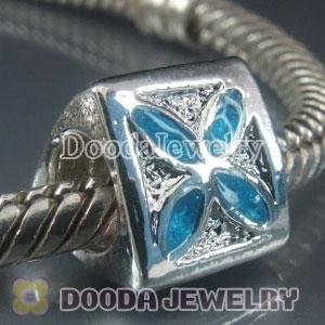 Wholesale European style silver plated beads and charms