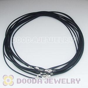 45cm European Style PU Necklace with sterling silver clasp