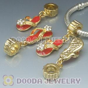 Wholesale European style silver plated beads and charms