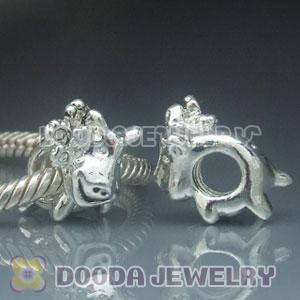 Wholesale European style silver plated beads and charms