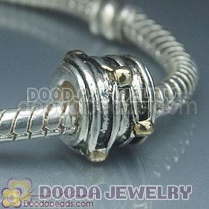 Wholesale European style silver plated beads and charms