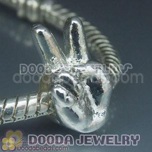 Wholesale European style silver plated beads and charms