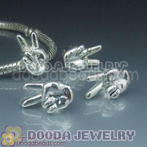 Wholesale European style silver plated beads and charms