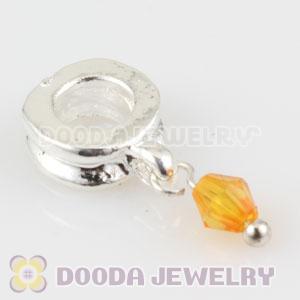 Wholesale European style silver plated beads and charms